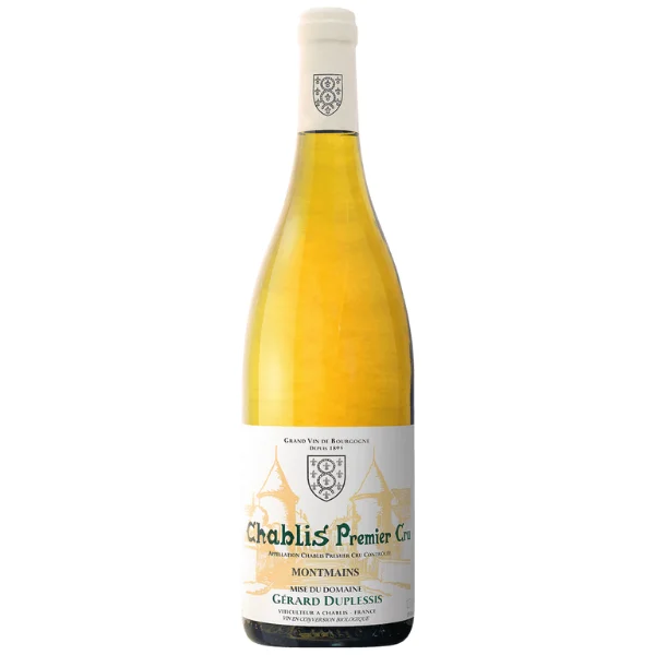 Chablis Premier Cru Montmains Domaine Gerard Duplesis Chablis Premier Cru Montmains 2020